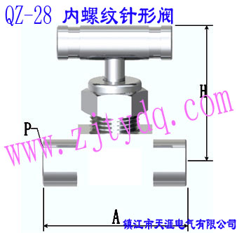 QZ-28 內(nèi)螺紋針形閥QZ-28 Femals Screw Needle Valve